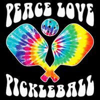 Wo Peace Love Pickleball Funny Pickleball Player Sustainable Bucket Hat