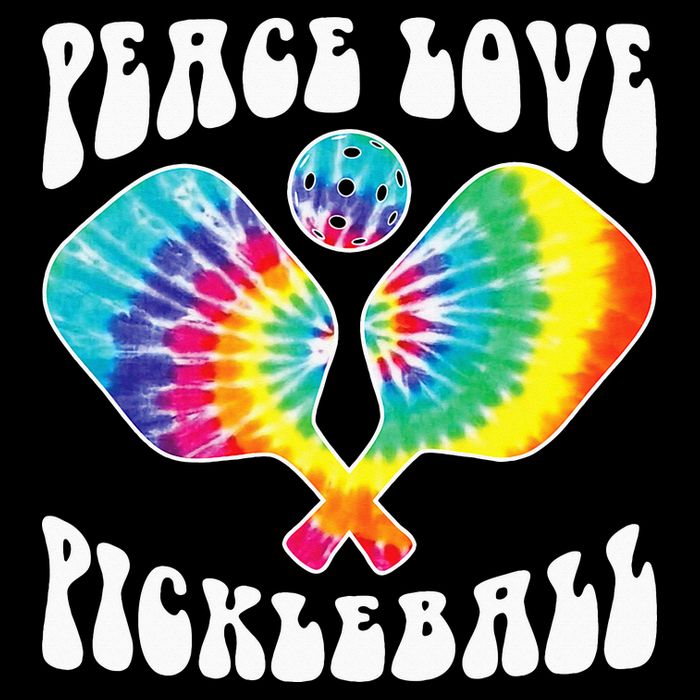 Wo Peace Love Pickleball Funny Pickleball Player Sustainable Bucket Hat