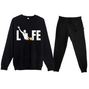 Water Polo Life Water Polo Player Gift Love Water Polo Gift Premium Crewneck Sweatsuit Set