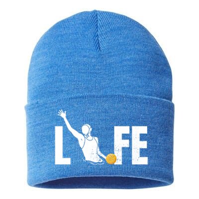 Water Polo Life Water Polo Player Gift Love Water Polo Gift Sustainable Knit Beanie