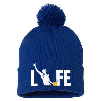 Water Polo Life Water Polo Player Gift Love Water Polo Gift Pom Pom 12in Knit Beanie