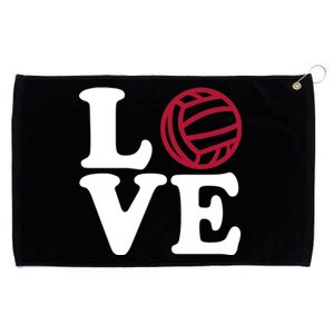 Water Polo Love Great Gift Grommeted Golf Towel