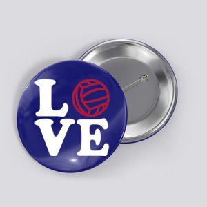 Water Polo Love Great Gift Button