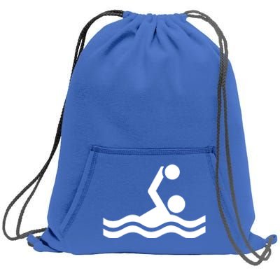 Water Polo Logo Funny Gift Sweatshirt Cinch Pack Bag