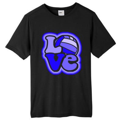 Water Polo Love For Teen And Shades Of Blue Design Cute Gift Tall Fusion ChromaSoft Performance T-Shirt