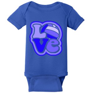 Water Polo Love For Teen And Shades Of Blue Design Cute Gift Baby Bodysuit