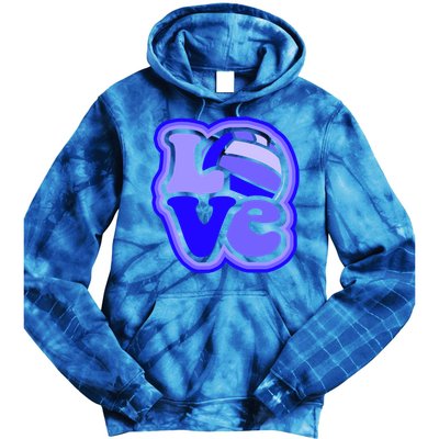 Water Polo Love For Teen And Shades Of Blue Design Cute Gift Tie Dye Hoodie