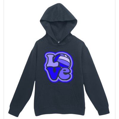 Water Polo Love For Teen And Shades Of Blue Design Cute Gift Urban Pullover Hoodie