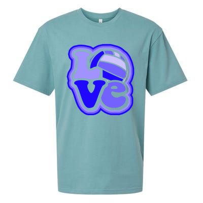 Water Polo Love For Teen And Shades Of Blue Design Cute Gift Sueded Cloud Jersey T-Shirt