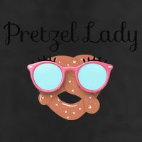 Womens Pretzel Lady, Sonic Mothers Mother's Day, Mom, Matching 7 Panel Mesh Trucker Snapback Hat