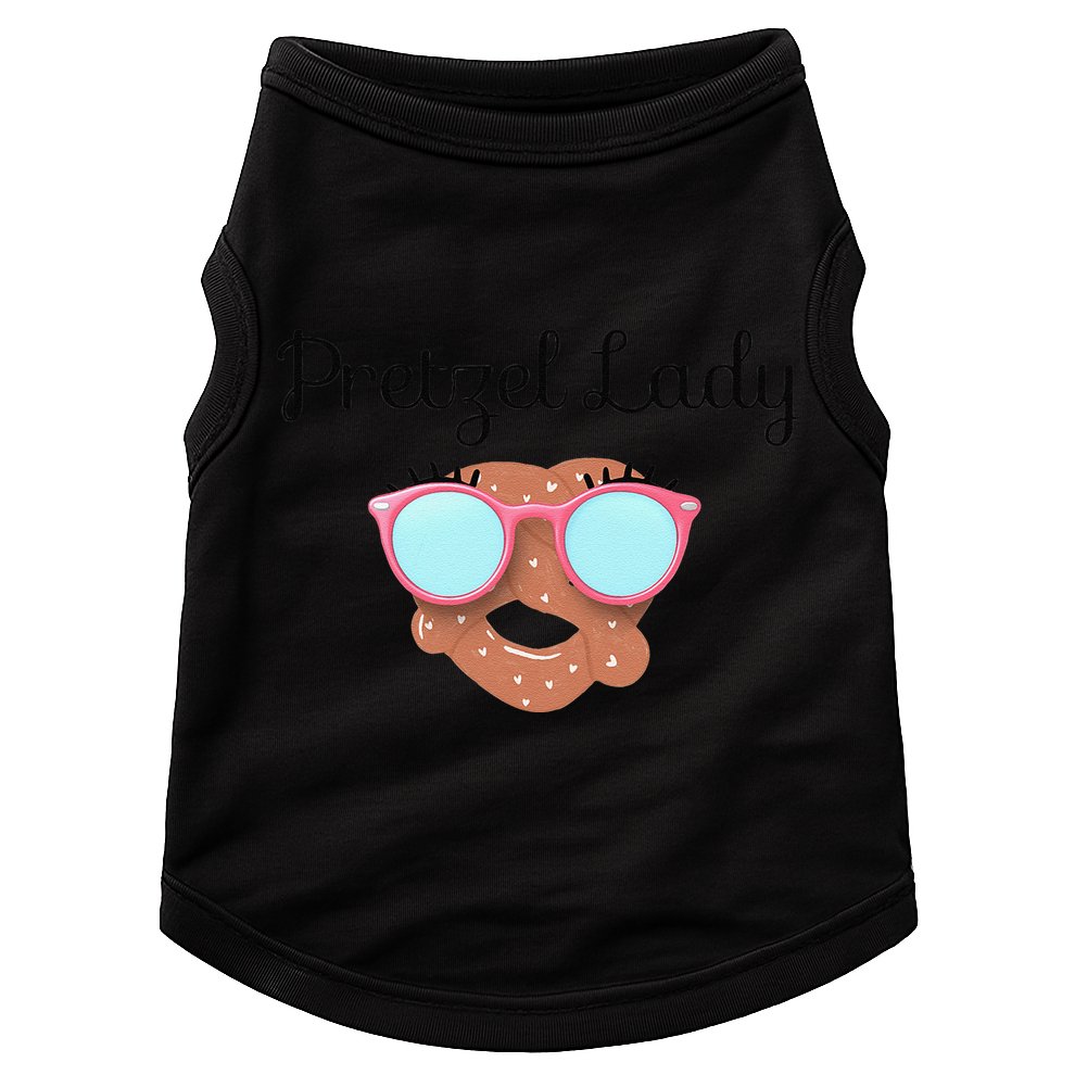Womens Pretzel Lady, Sonic Mothers Mother's Day, Mom, Matching Doggie Tank