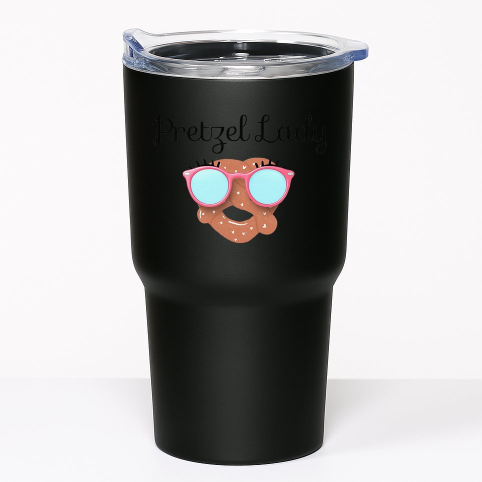 Womens Pretzel Lady, Sonic Mothers Mother's Day, Mom, Matching Tumbler
