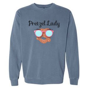 Womens Pretzel Lady, Sonic Mothers Mother's Day, Mom, Matching Garment-Dyed Sweatshirt