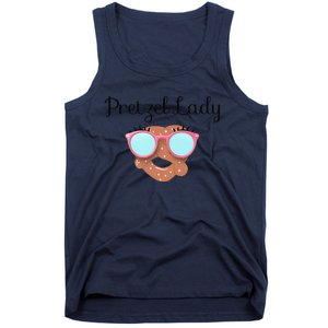 Womens Pretzel Lady, Sonic Mothers Mother's Day, Mom, Matching Tank Top