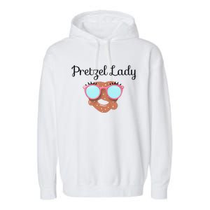 Womens Pretzel Lady, Sonic Mothers Mother's Day, Mom, Matching Garment-Dyed Fleece Hoodie