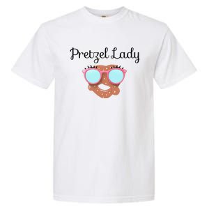 Womens Pretzel Lady, Sonic Mothers Mother's Day, Mom, Matching Garment-Dyed Heavyweight T-Shirt