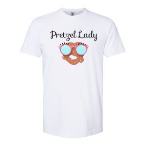 Womens Pretzel Lady, Sonic Mothers Mother's Day, Mom, Matching Softstyle CVC T-Shirt