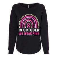 Wear P.I.N.K Leopard Breast Cancer Awareness Womens California Wash Sweatshirt