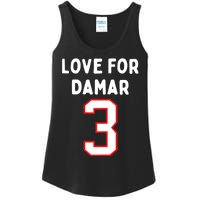 Womens Pray Love For 3 Damar Girl Ladies Essential Tank