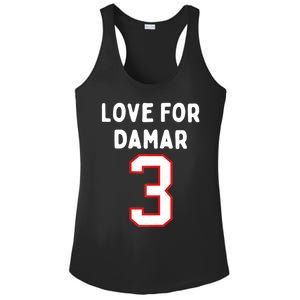 Womens Pray Love For 3 Damar Girl Ladies PosiCharge Competitor Racerback Tank