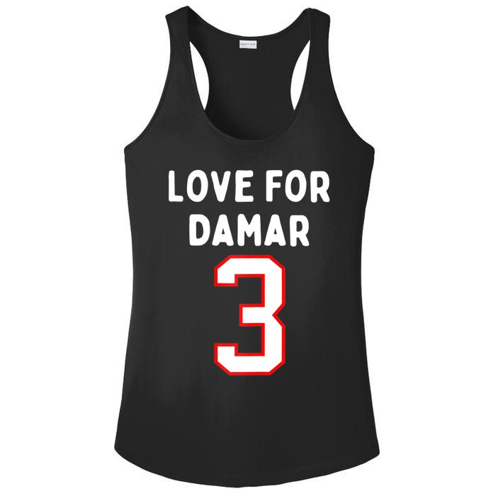 Womens Pray Love For 3 Damar Girl Ladies PosiCharge Competitor Racerback Tank