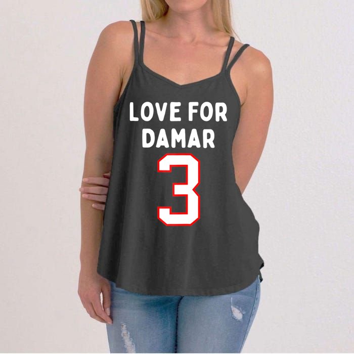 Womens Pray Love For 3 Damar Girl Women's Strappy Tank