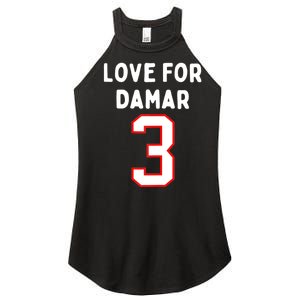 Womens Pray Love For 3 Damar Girl Women's Perfect Tri Rocker Tank