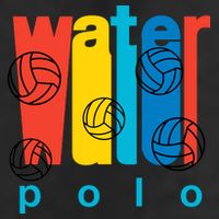 Water Polo Logo 7 Panel Mesh Trucker Snapback Hat