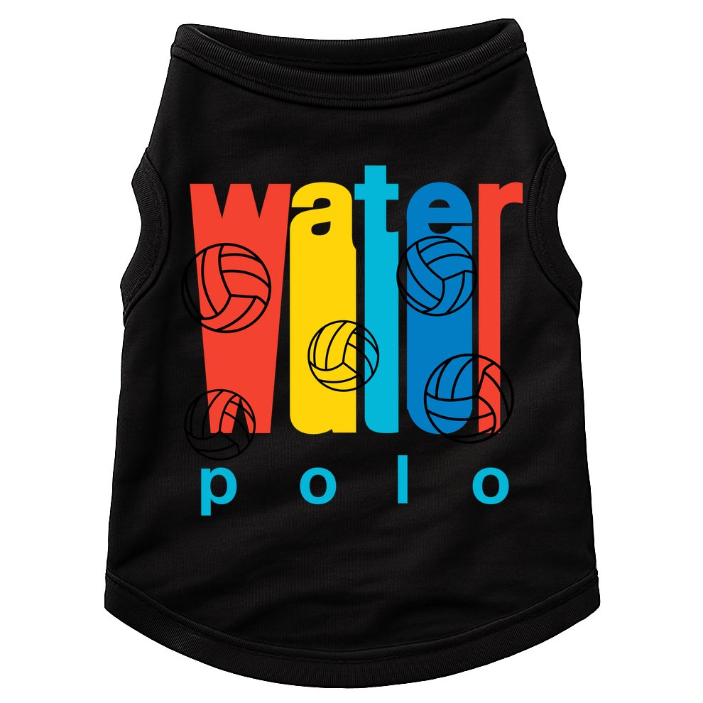 Water Polo Logo Doggie Tank