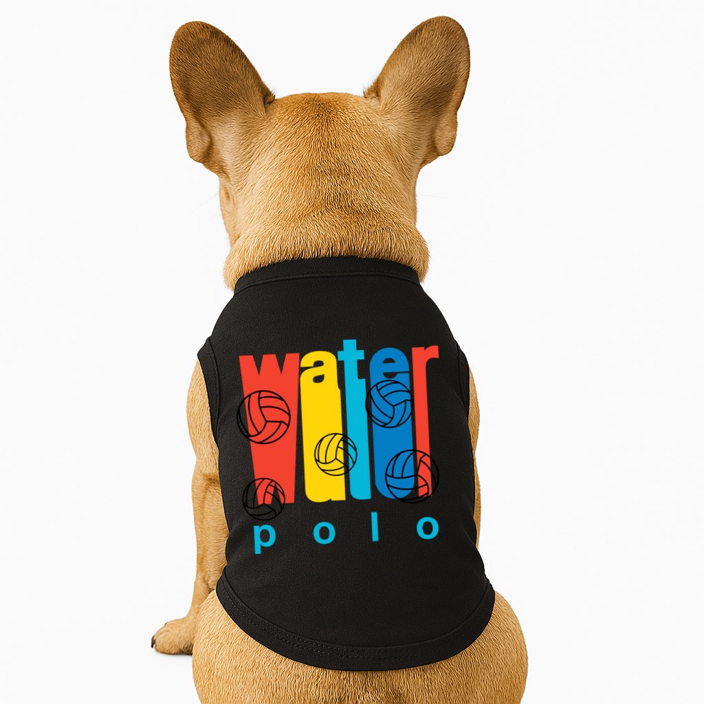 Water Polo Logo Doggie Tank