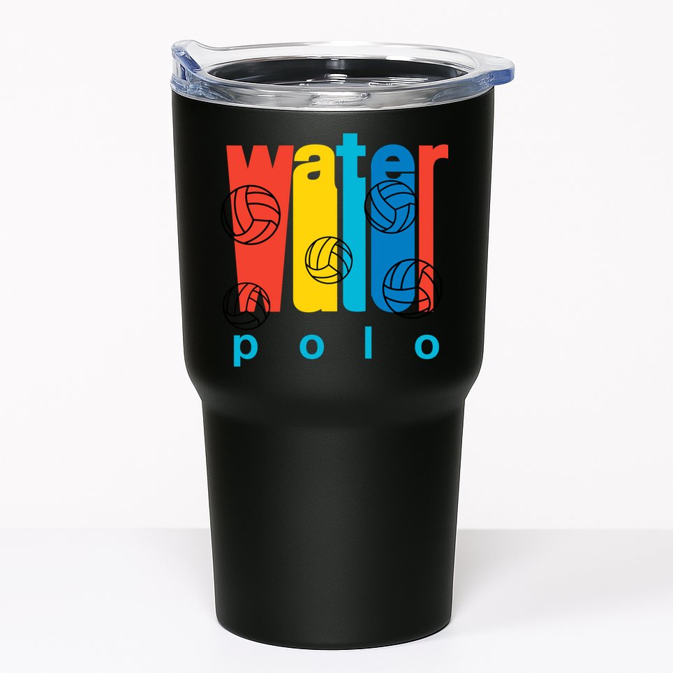 Water Polo Logo Tumbler