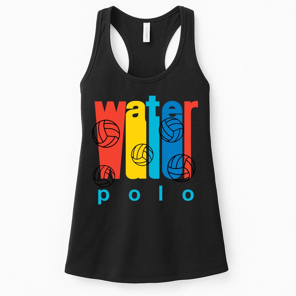 Water Polo Logo Womens Tank Top