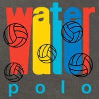 Water Polo Logo Cotton Canvas Backpack