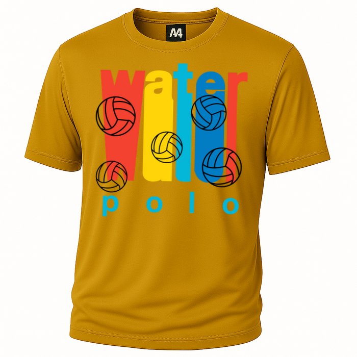 Water Polo Logo Cooling Performance Crew T-Shirt
