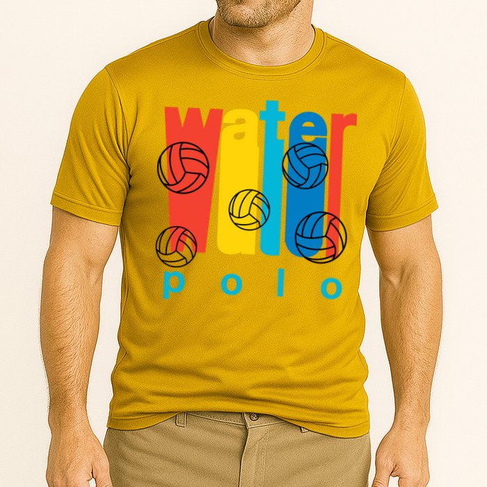 Water Polo Logo Cooling Performance Crew T-Shirt