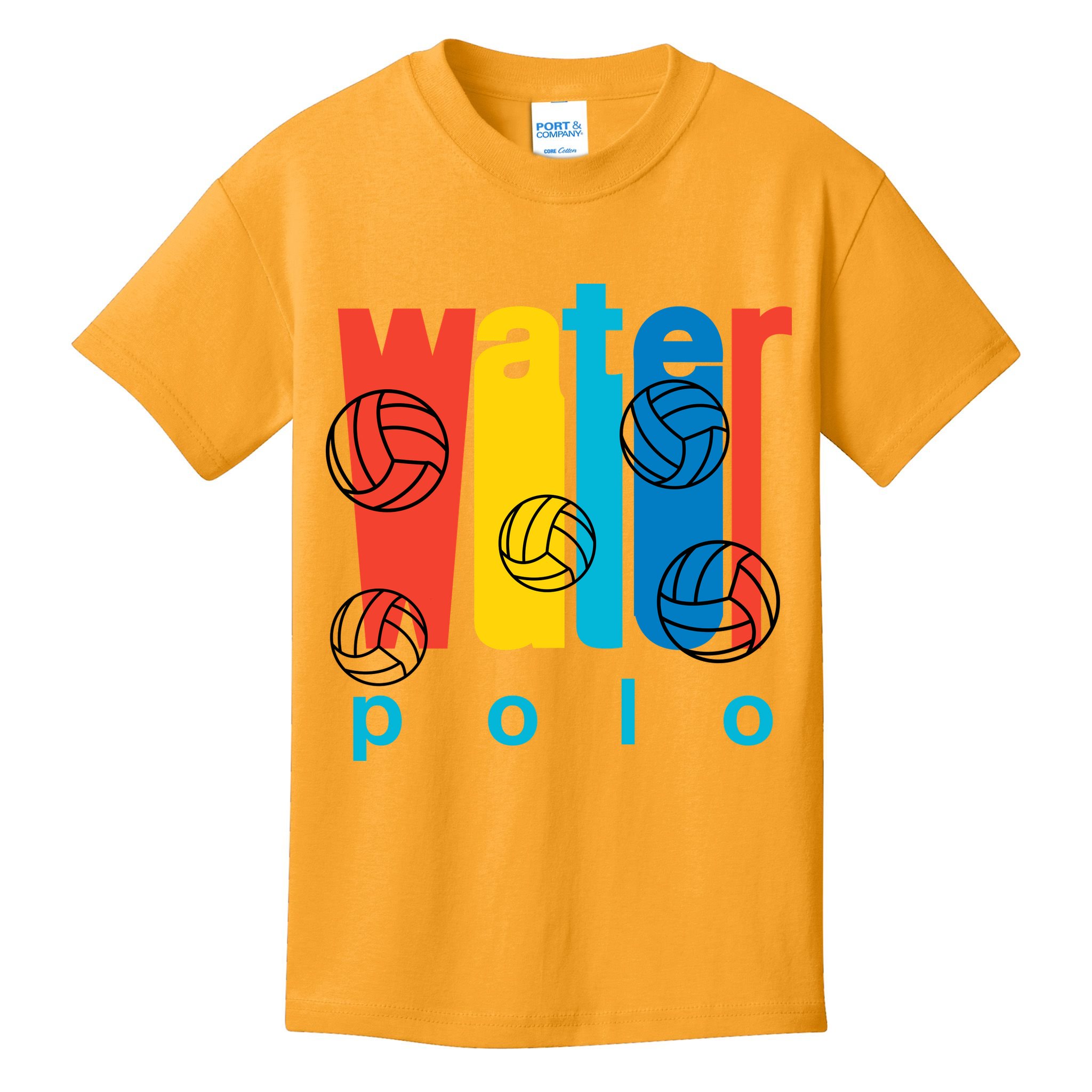 Water Polo Logo Kids T-Shirt