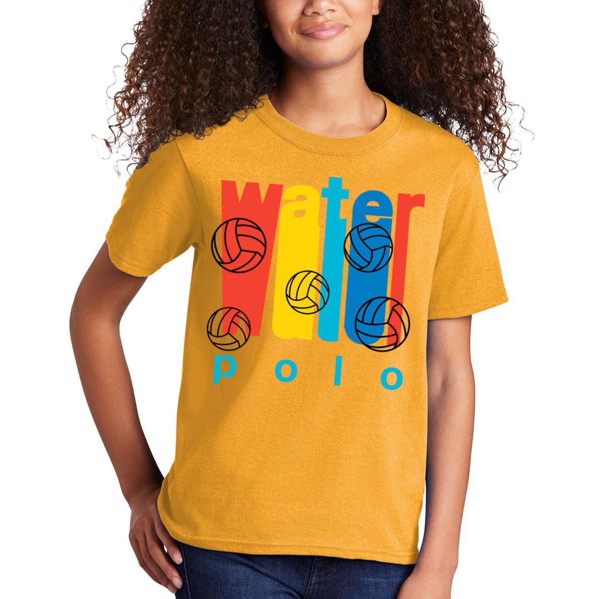 Water Polo Logo Kids T-Shirt