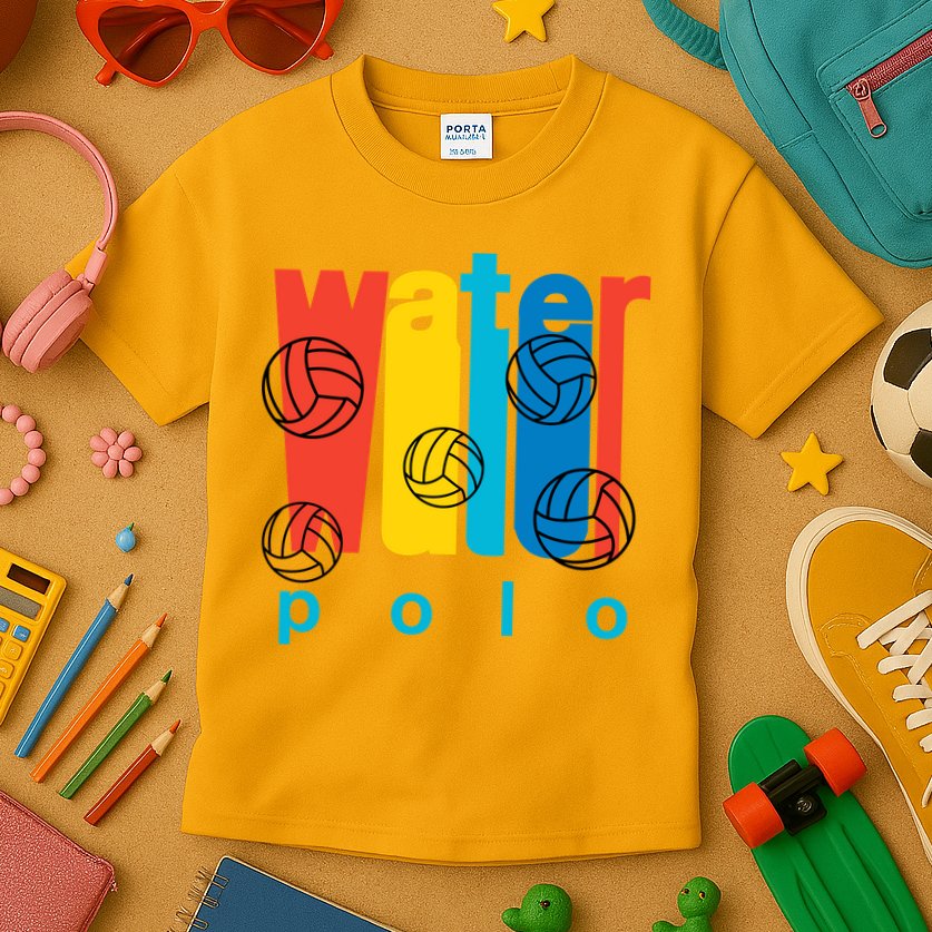 Water Polo Logo Kids T-Shirt