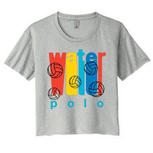 Water Polo Logo Women's Crop Top Tee