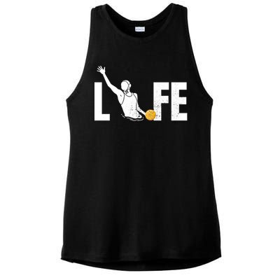 Water Polo Life Water Polo Player Gift Love Water Polo Cool Gift Ladies PosiCharge Tri-Blend Wicking Tank