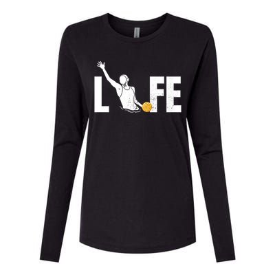 Water Polo Life Water Polo Player Gift Love Water Polo Cool Gift Womens Cotton Relaxed Long Sleeve T-Shirt