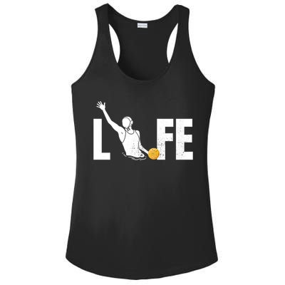 Water Polo Life Water Polo Player Gift Love Water Polo Cool Gift Ladies PosiCharge Competitor Racerback Tank