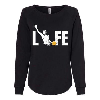 Water Polo Life Water Polo Player Gift Love Water Polo Cool Gift Womens California Wash Sweatshirt