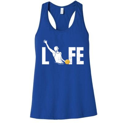 Water Polo Life Water Polo Player Gift Love Water Polo Cool Gift Women's Racerback Tank