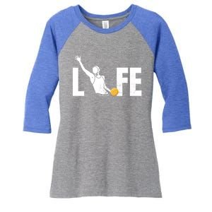 Water Polo Life Water Polo Player Gift Love Water Polo Cool Gift Women's Tri-Blend 3/4-Sleeve Raglan Shirt