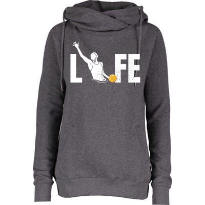 Water Polo Life Water Polo Player Gift Love Water Polo Cool Gift Womens Funnel Neck Pullover Hood