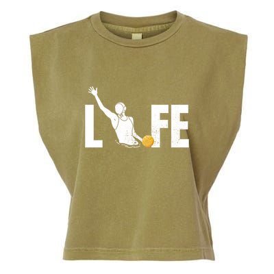 Water Polo Life Water Polo Player Gift Love Water Polo Cool Gift Garment-Dyed Women's Muscle Tee