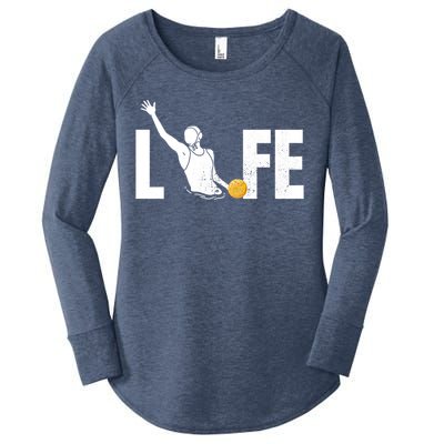 Water Polo Life Water Polo Player Gift Love Water Polo Cool Gift Women's Perfect Tri Tunic Long Sleeve Shirt