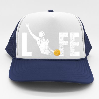 Water Polo Life Water Polo Player Gift Love Water Polo Cool Trucker Hat