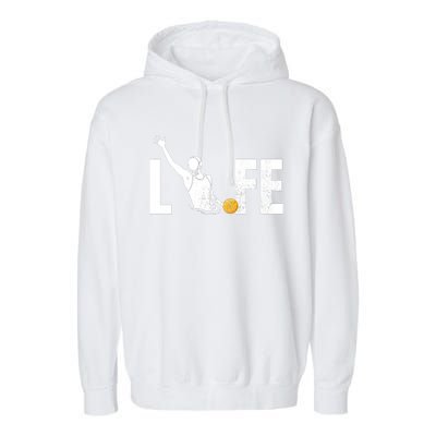 Water Polo Life Water Polo Player Gift Love Water Polo Cool Garment-Dyed Fleece Hoodie